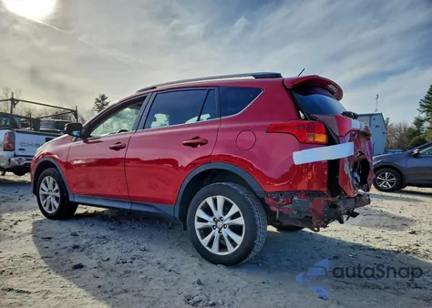 2013 Toyota Rav4 Limited z USA, uszkodzony, nr VIN 2T3DFREV6DW073609